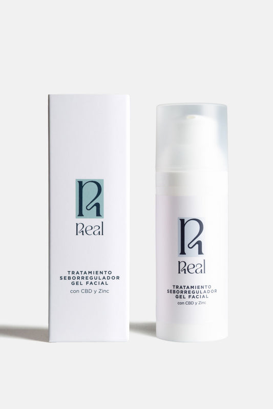 Tratamiento Seborregulador Gel Facial con CBD y Zinc