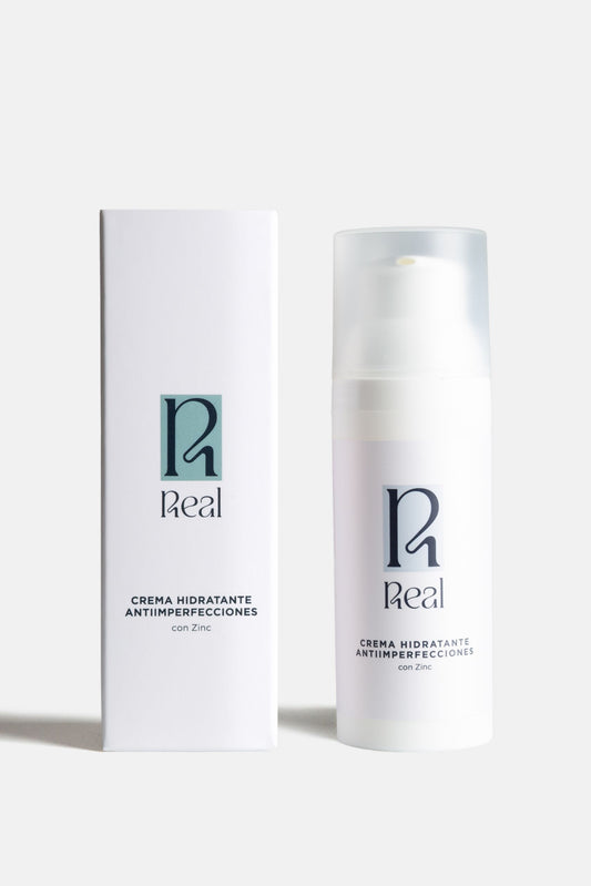 Crema Hidratante Antiimperfecciones con Zinc