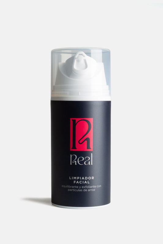 Limpiador Facial Equilibrante y Exfoliante con Partículas de Arroz